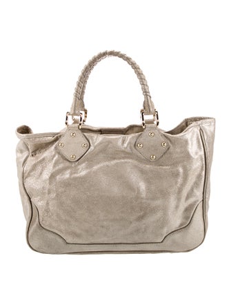 Halston Suede Tote