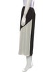 Halston Midi Length Skirt