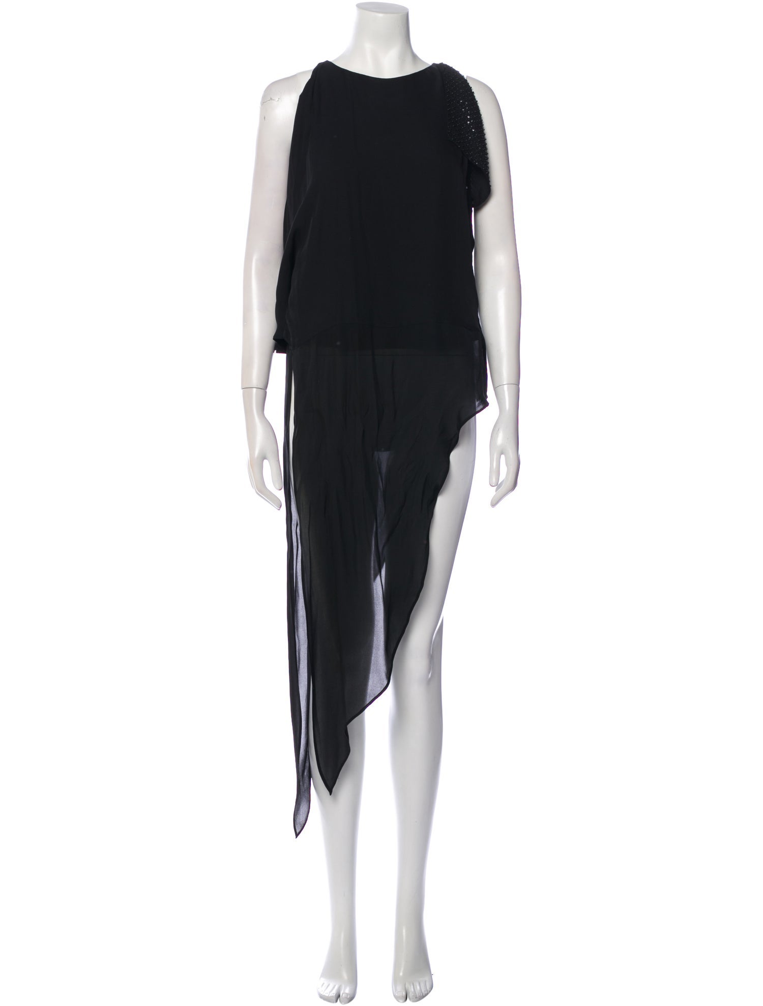 Halston Silk Long Dress