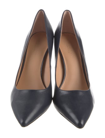 Halston Leather Pumps