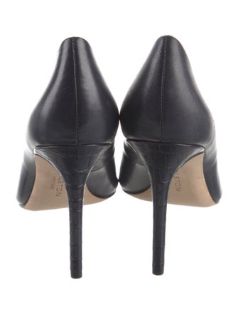 Halston Leather Pumps