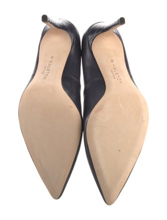 Halston Leather Pumps