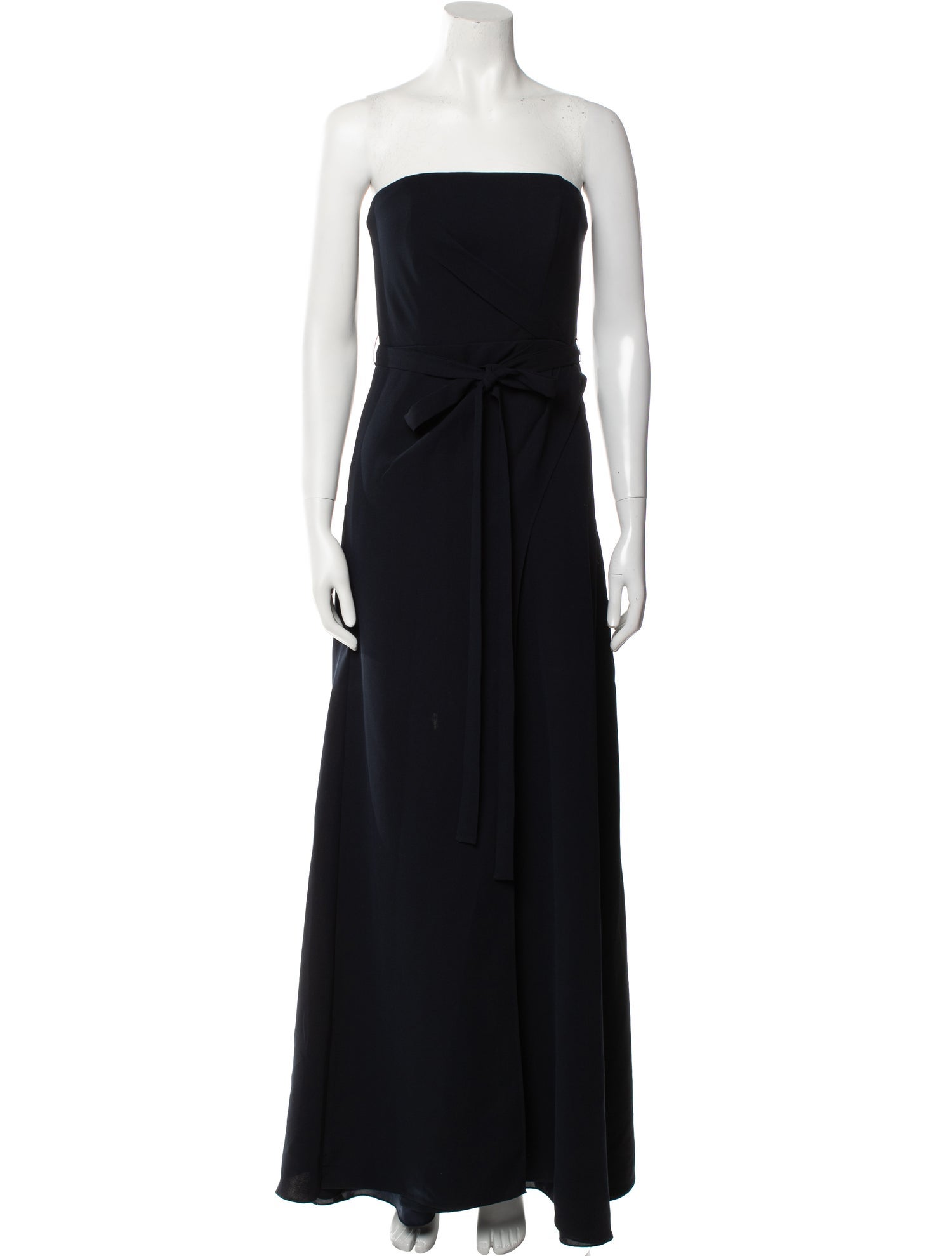Halston Strapless Long Dress w/ Tags