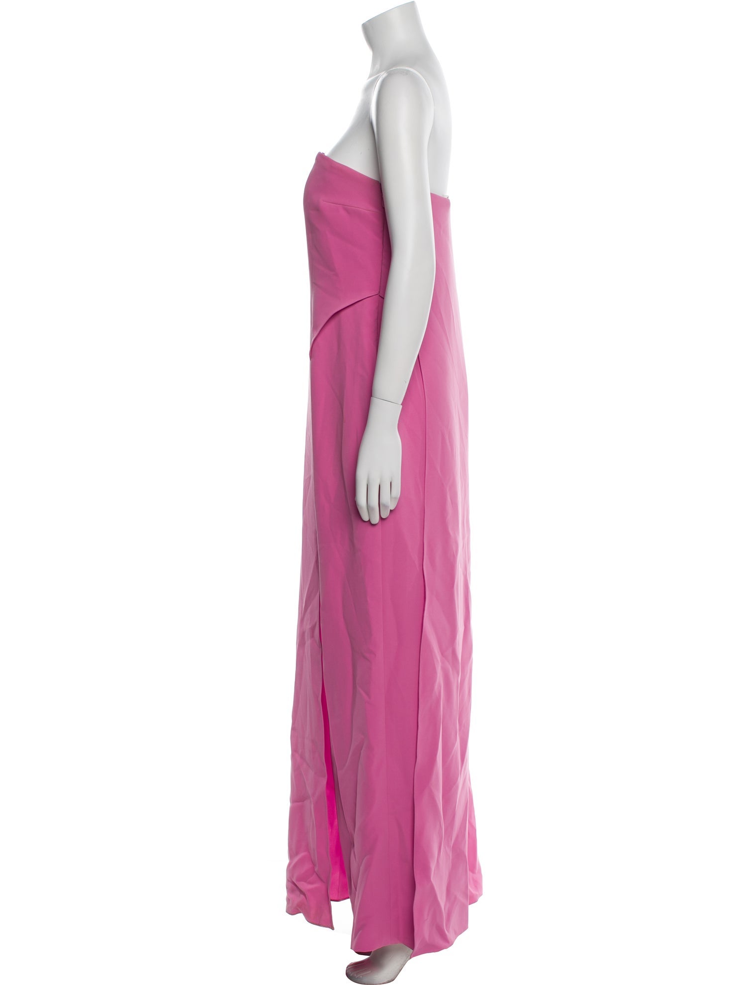 Halston Strapless Jumpsuit