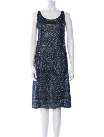 Halston Dresses Vintage Knee-Length Dress XS