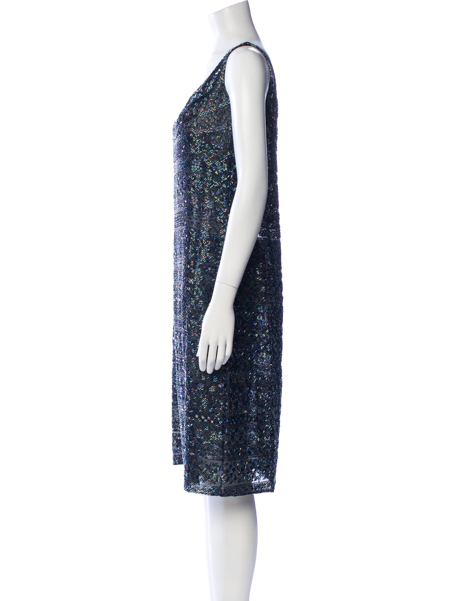 Halston Vintage Knee-Length Dress