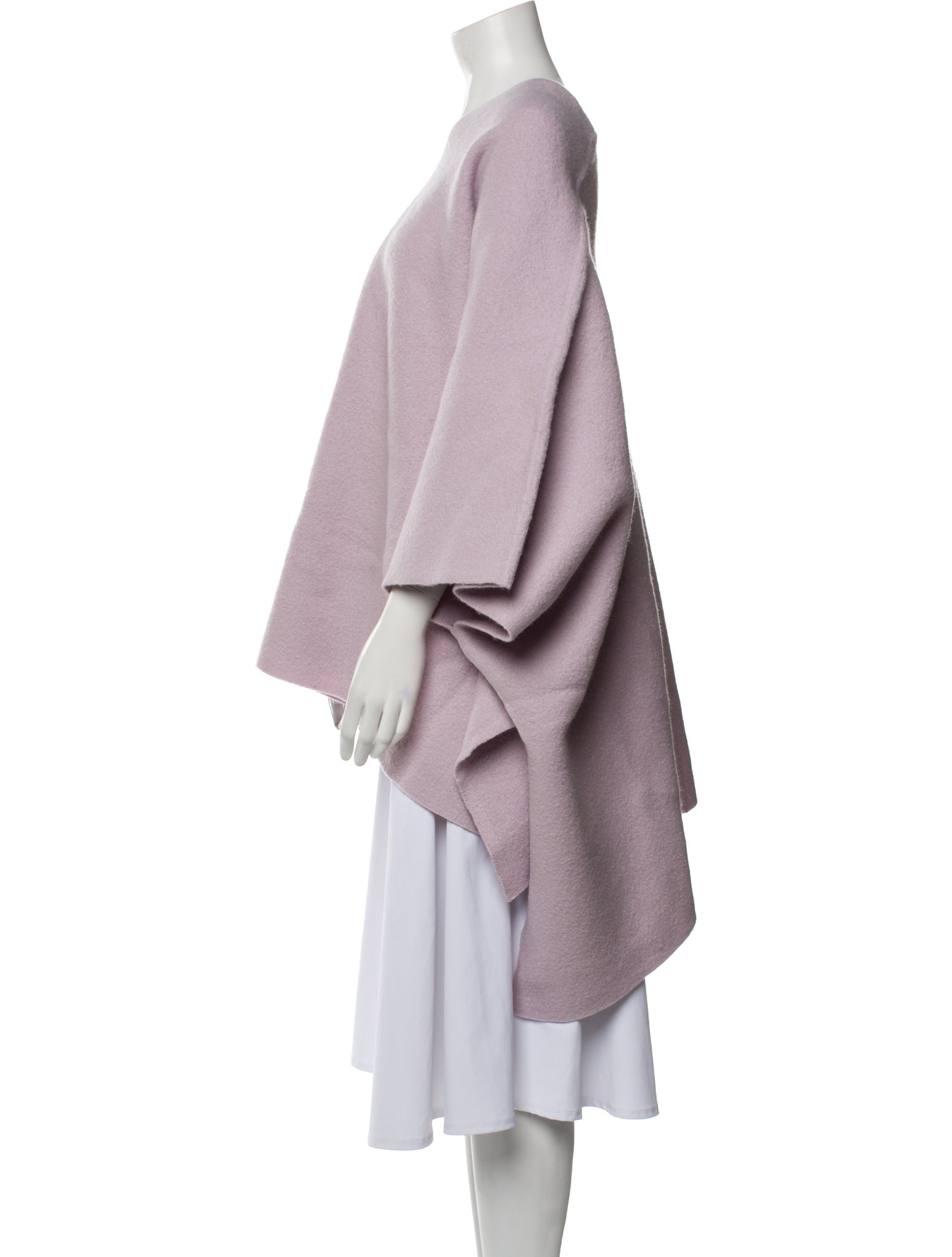 Halston Merino Wool V-Neck Sweater