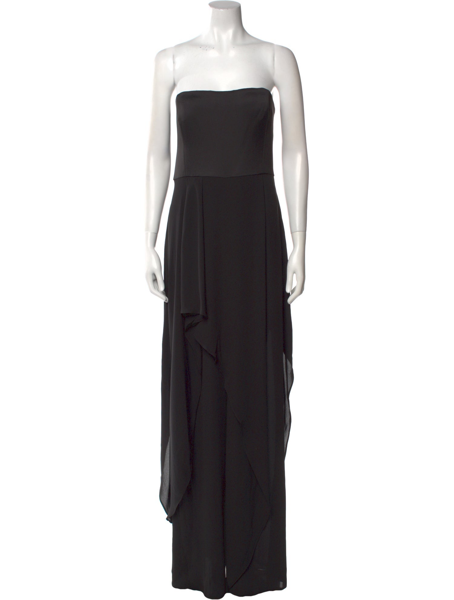 Halston Strapless Jumpsuit