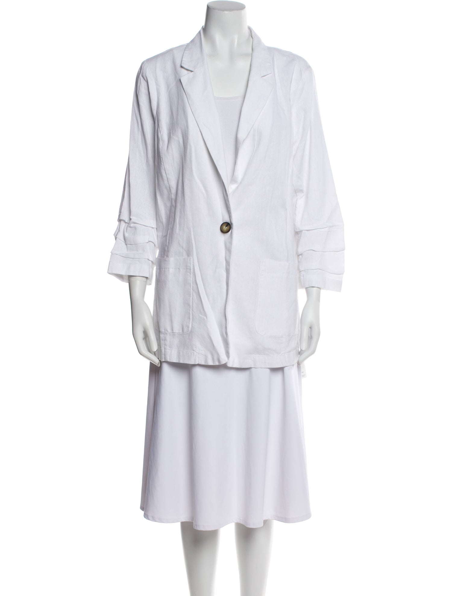 Halston Linen Blazer