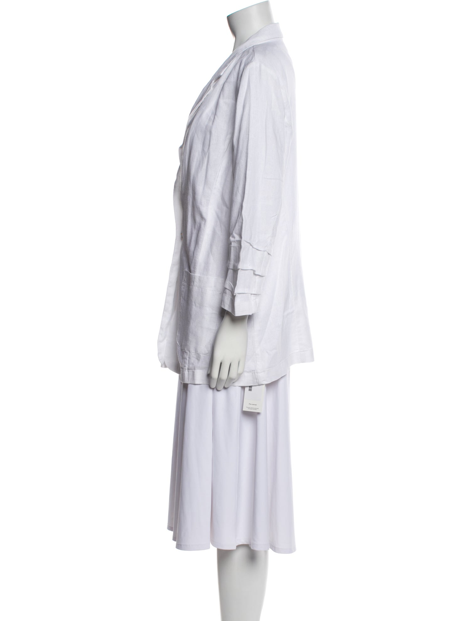 Halston Linen Blazer