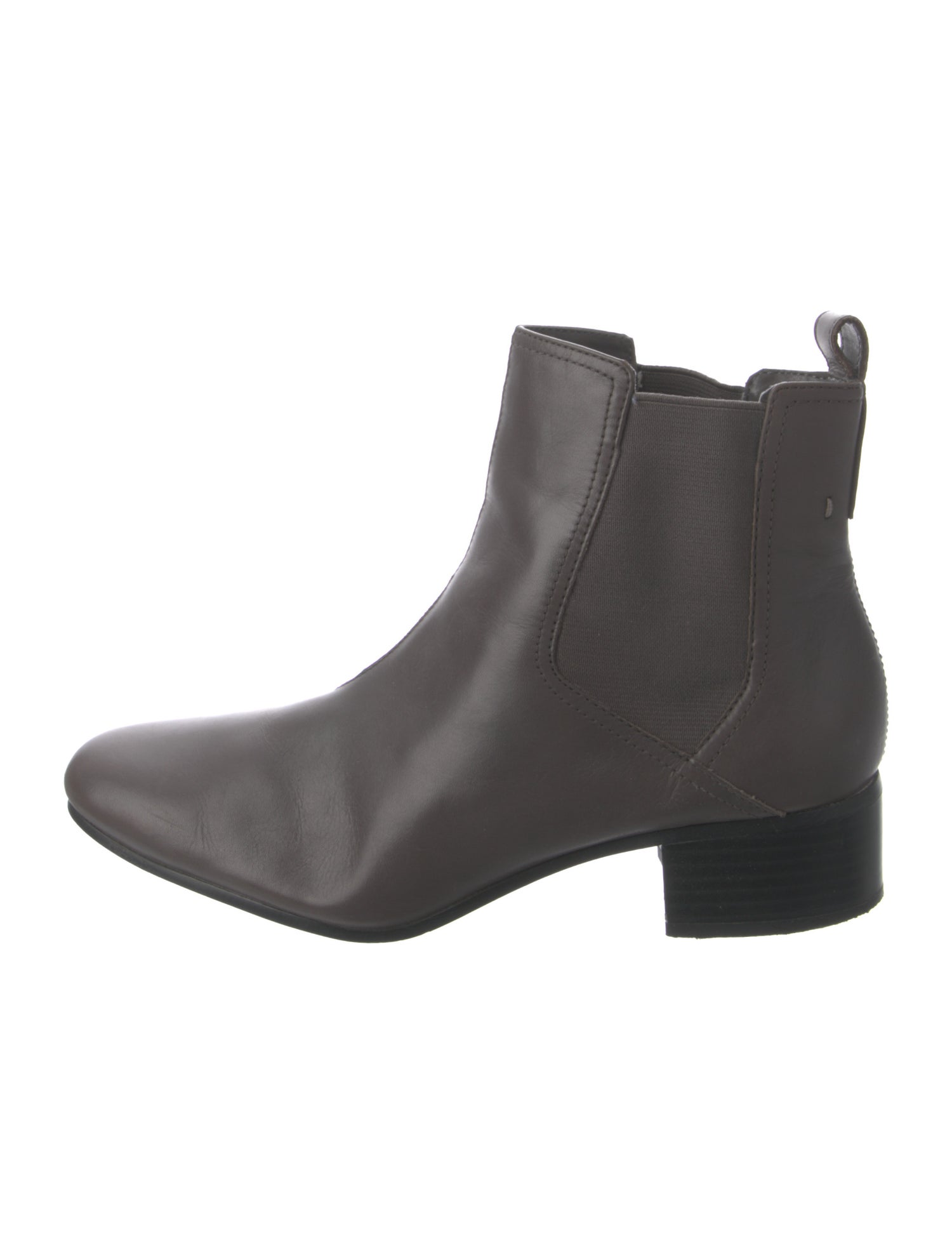 H by Halston Leather Chelsea Boots