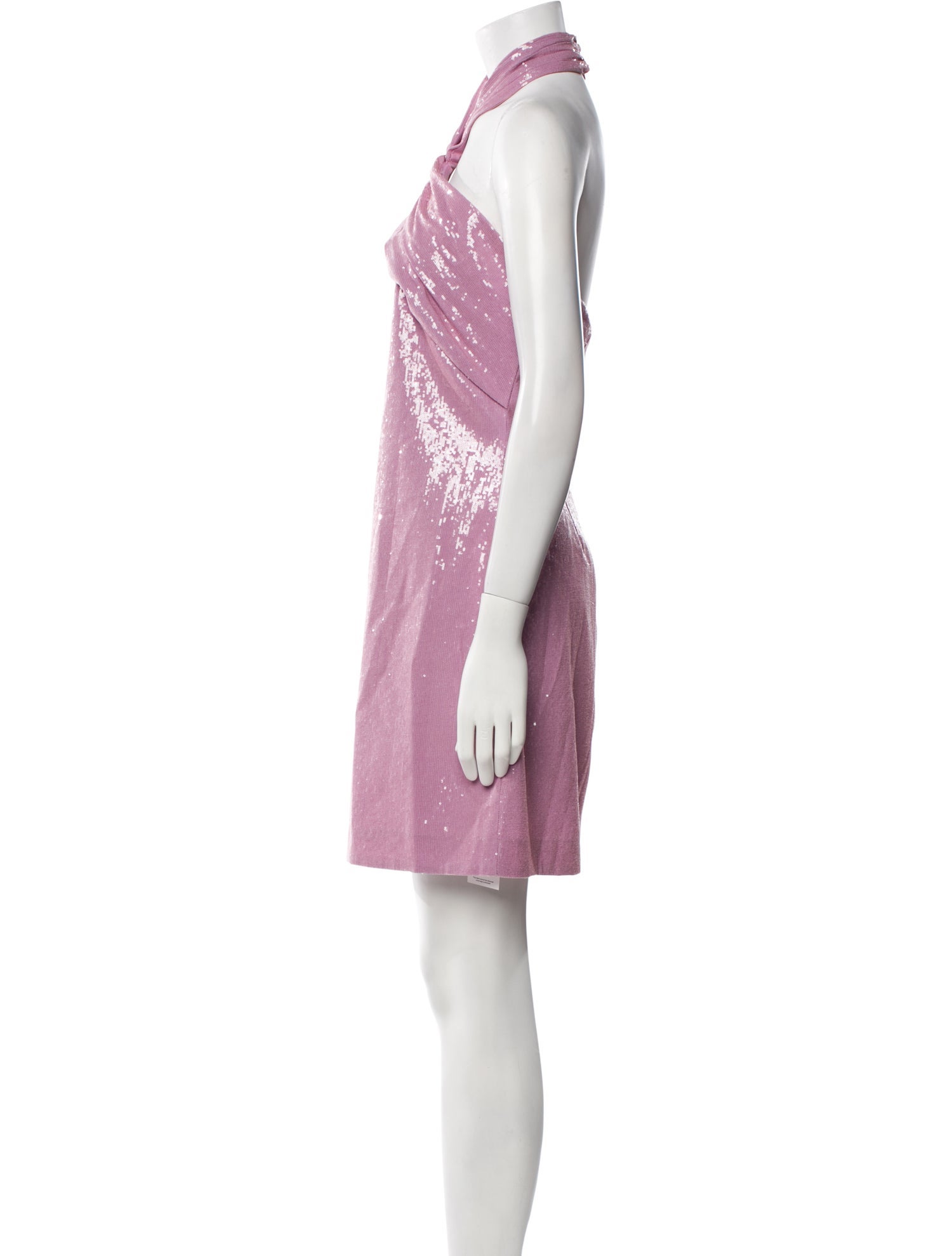Halston Halterneck Mini Dress