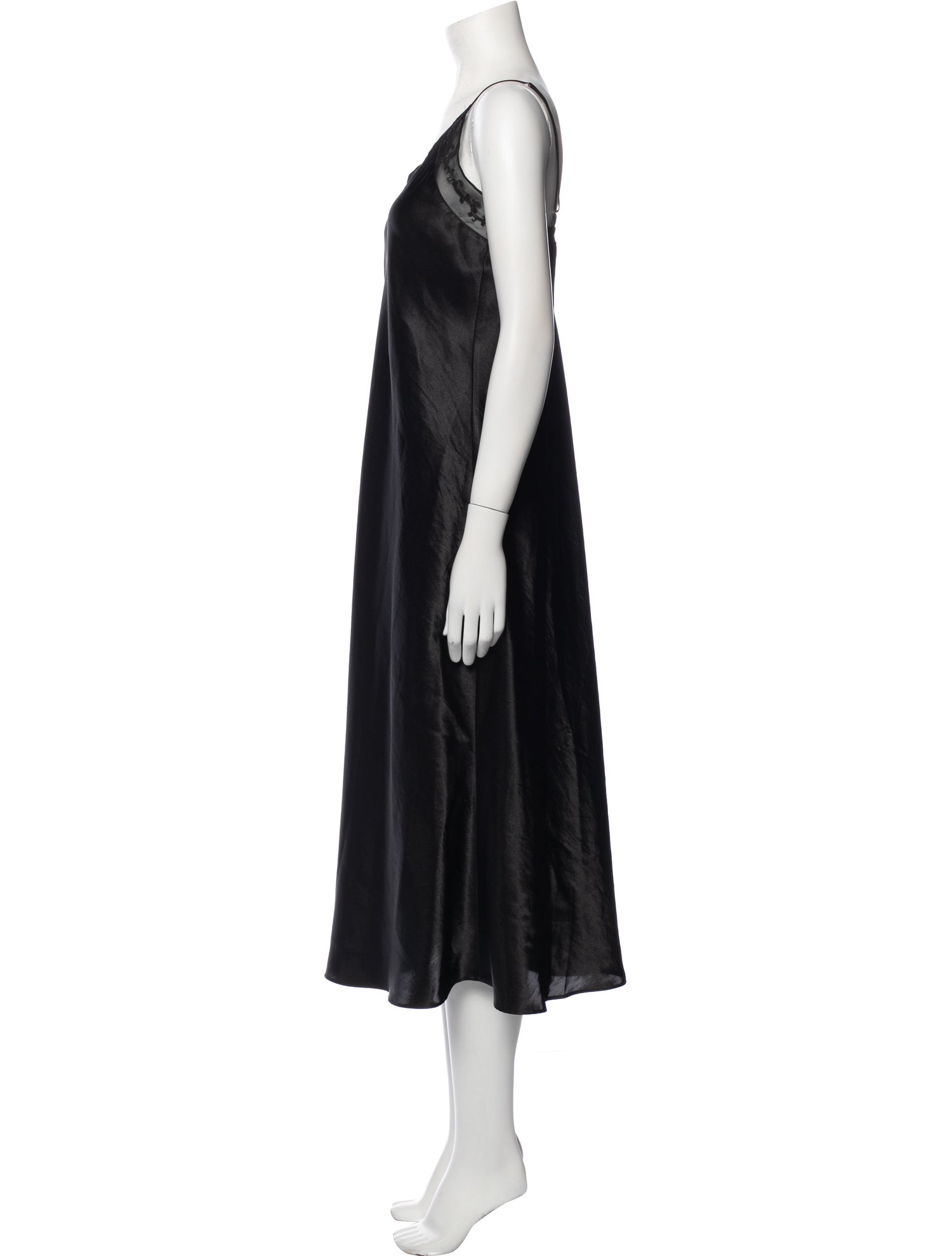 Halston Embroidered Accent Nightgown