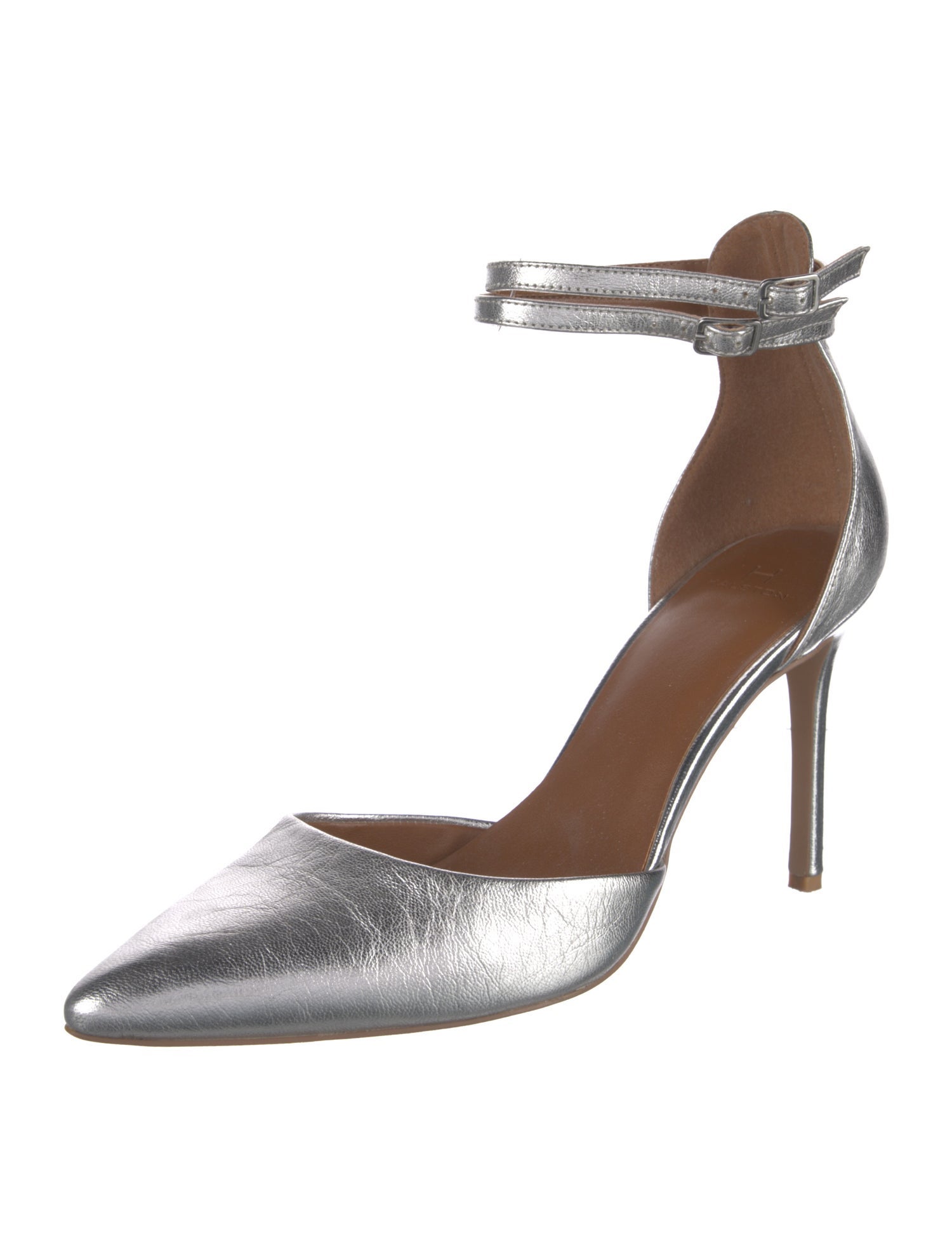 Halston Leather D'Orsay Pumps
