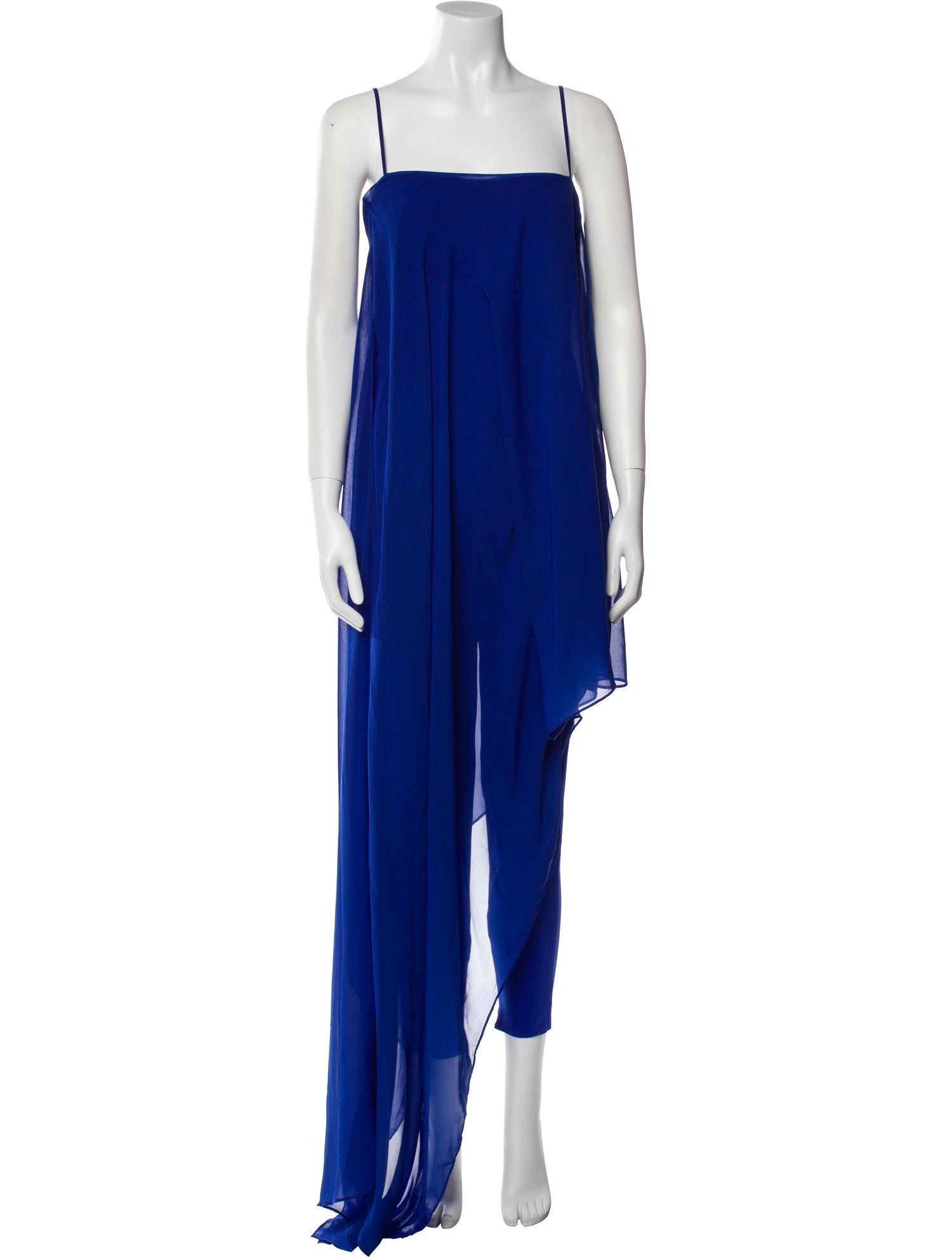 Halston Square Neckline Jumpsuit
