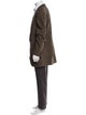 Halston Camel Hair Tweed Pattern Blazer