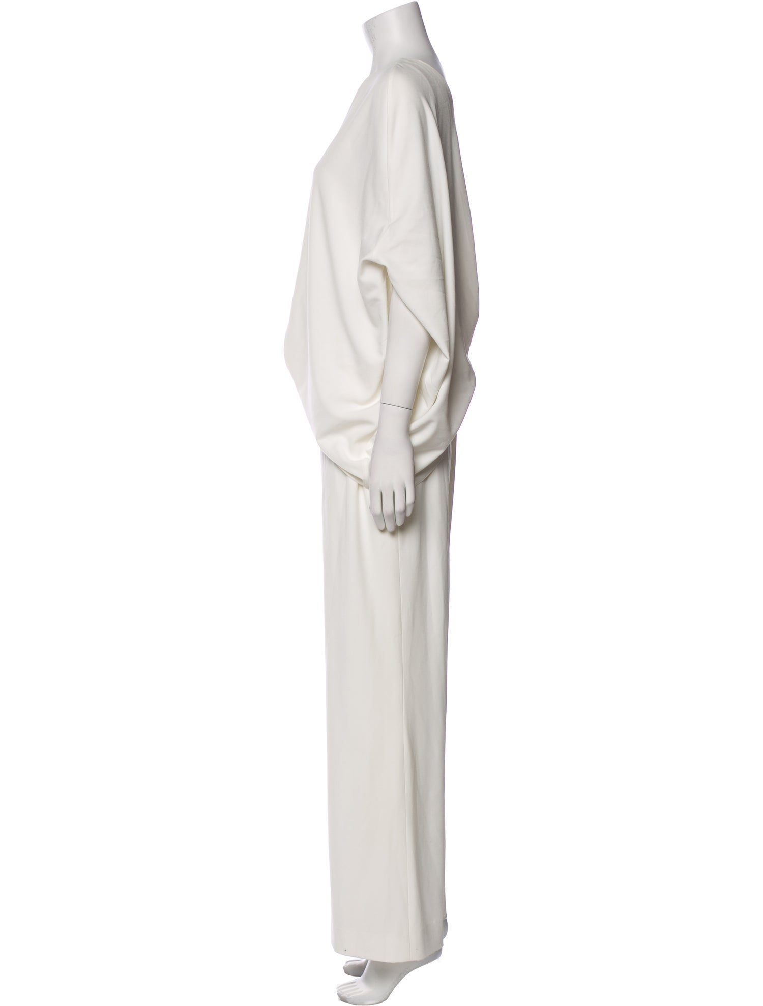 Halston One-Shoulder Jumpsuit