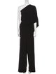 Halston One-Shoulder Jumpsuit
