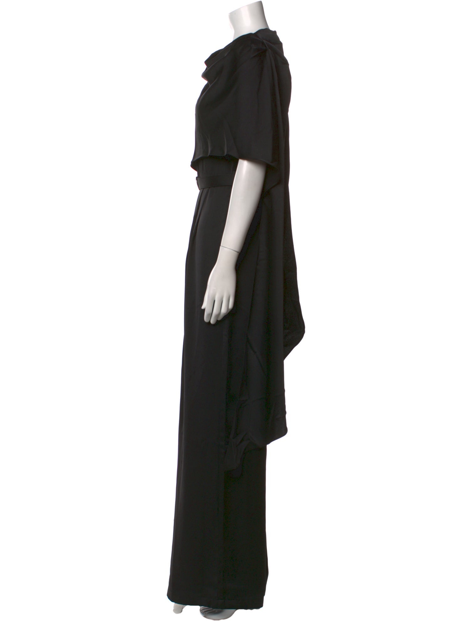 Halston Crew Neck Jumpsuit w/ Tags