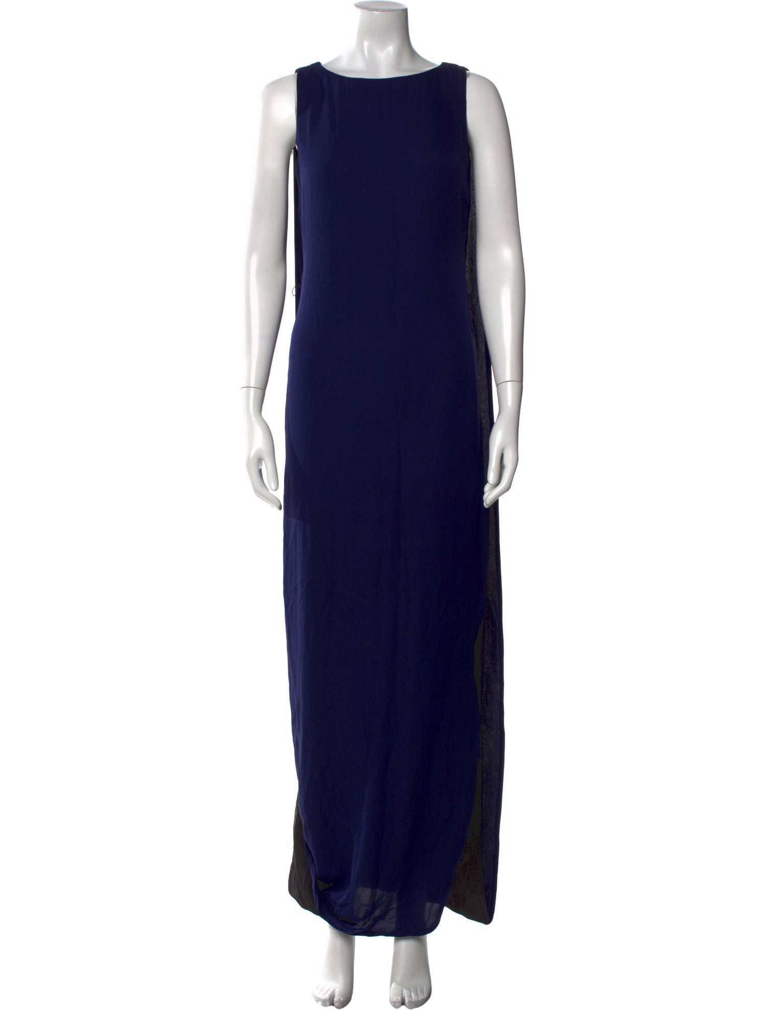 Halston Silk Long Dress