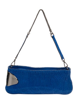 Halston Leather Shoulder Bag