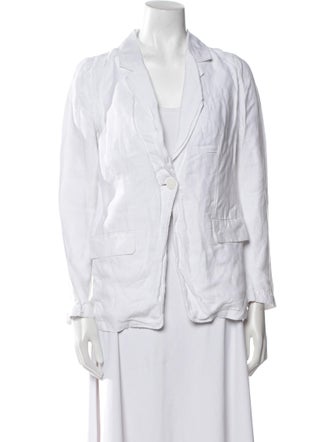 H by Halston Linen Blazer
