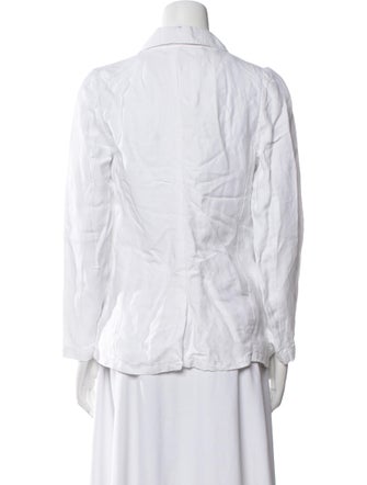 H by Halston Linen Blazer