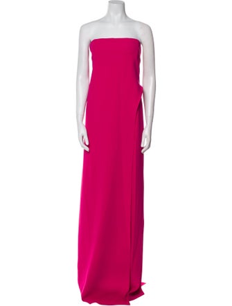 Halston Strapless Jumpsuit