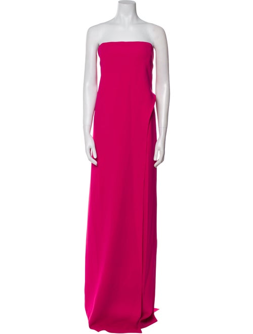 Halston Strapless Jumpsuit