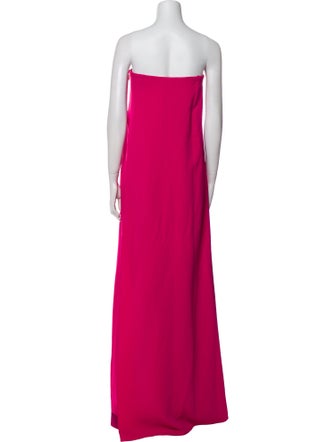 Halston Strapless Jumpsuit