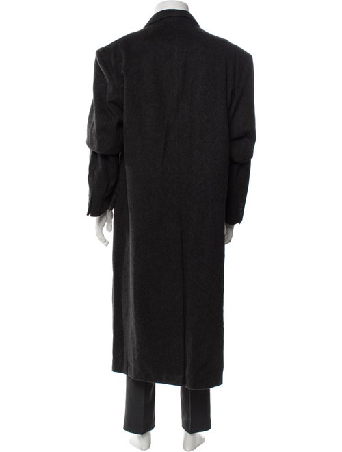 Halston Wool Overcoat