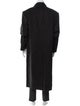 Halston Wool Overcoat