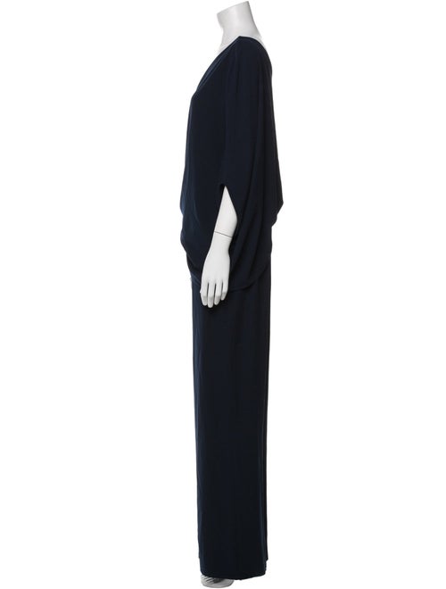 Halston One-Shoulder Jumpsuit