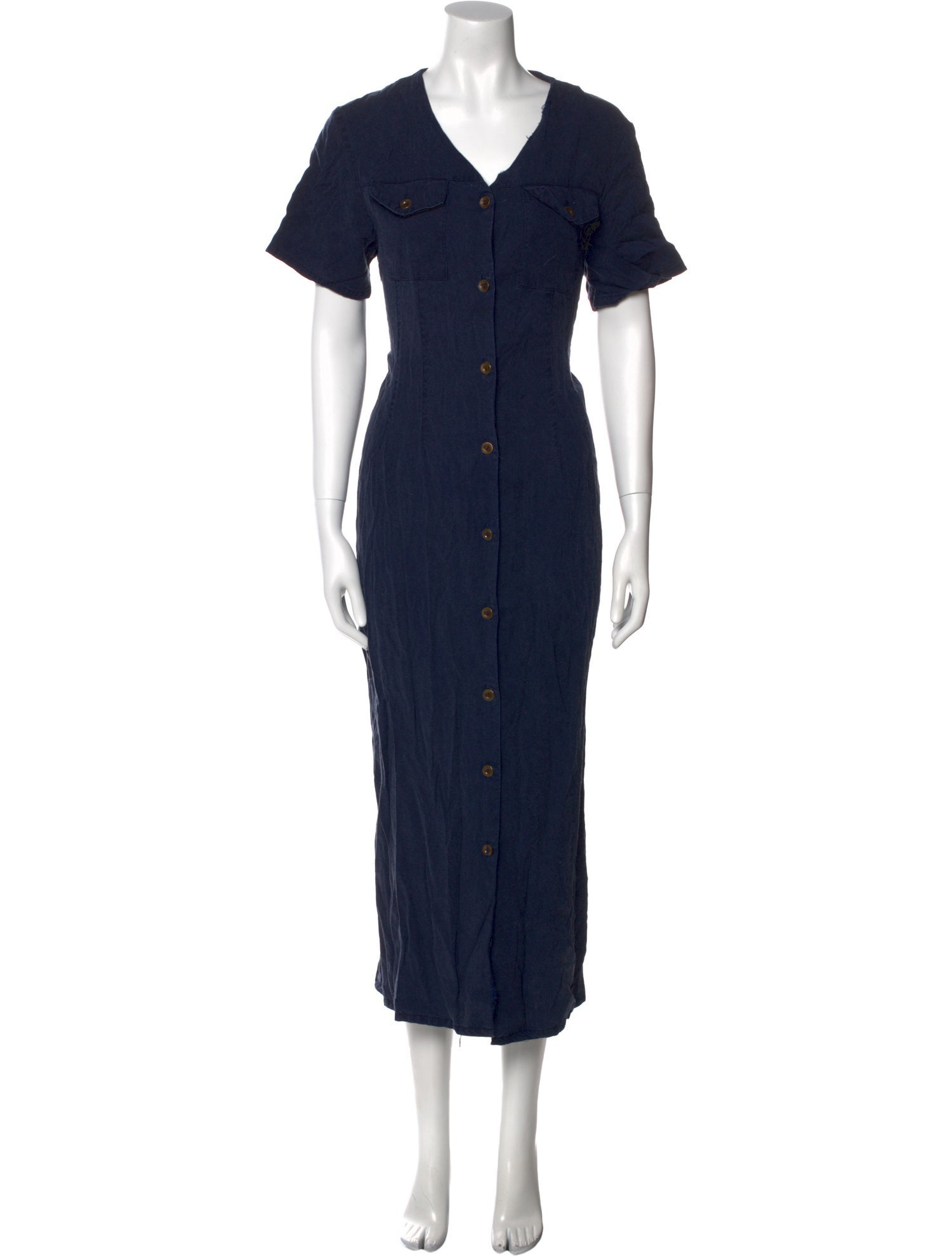 Halston Silk Long Dress