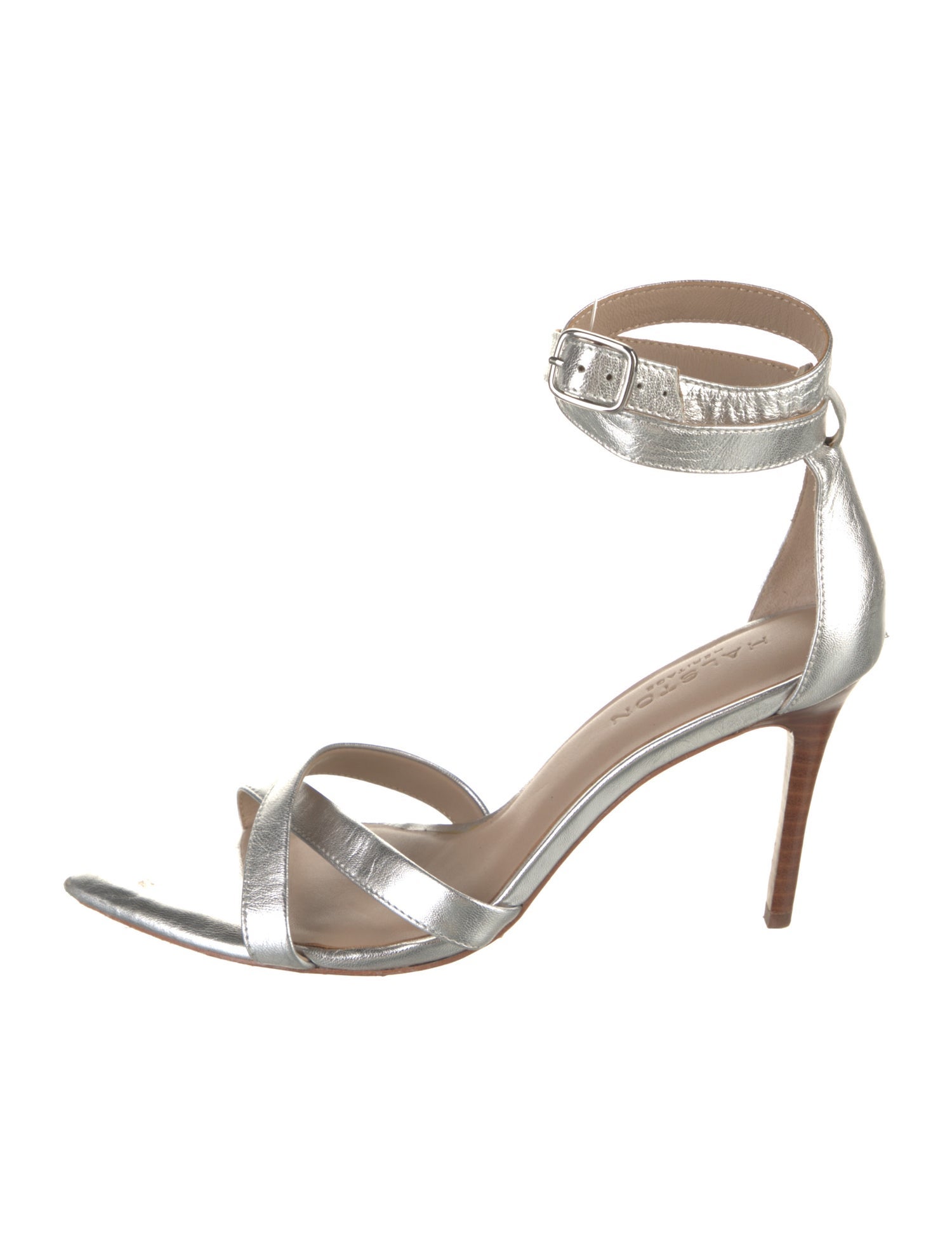 Halston Leather Sandals