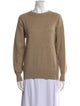 Halston Cashmere Crew Neck Sweater