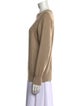 Halston Cashmere Crew Neck Sweater