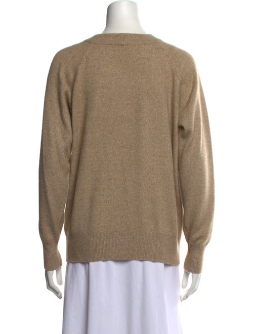 Halston Cashmere Crew Neck Sweater