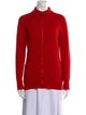 Halston Cashmere Mock Neck Sweater