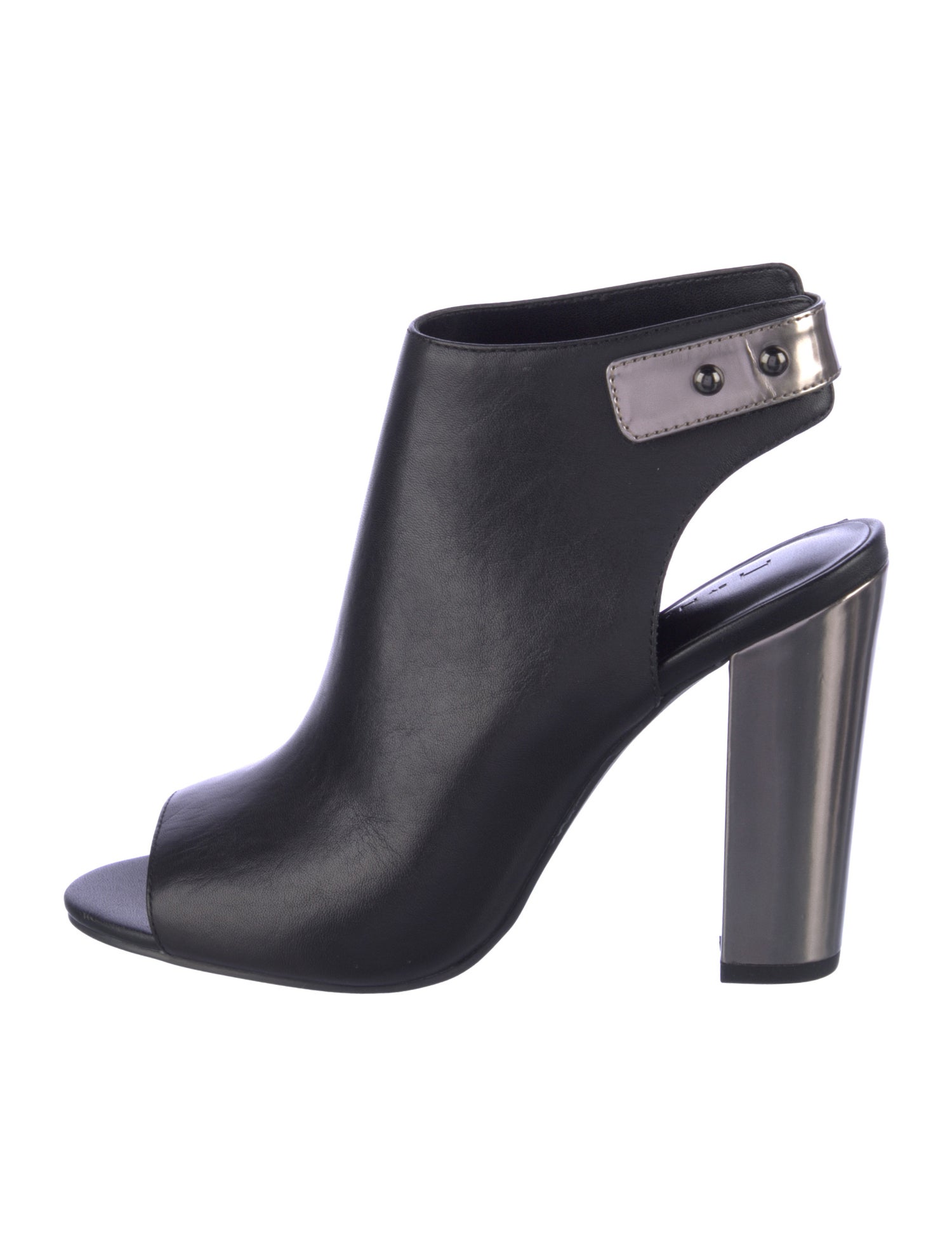 Halston Leather Boots