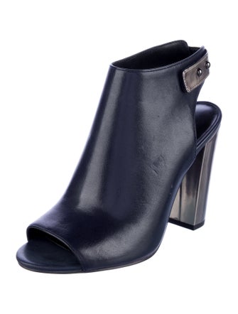 Halston Leather Boots