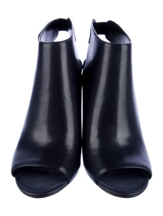 Halston Leather Boots