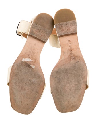 Halston Leather Sandals