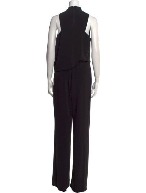 Halston Mock Neck Jumpsuit