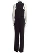 Halston Mock Neck Jumpsuit