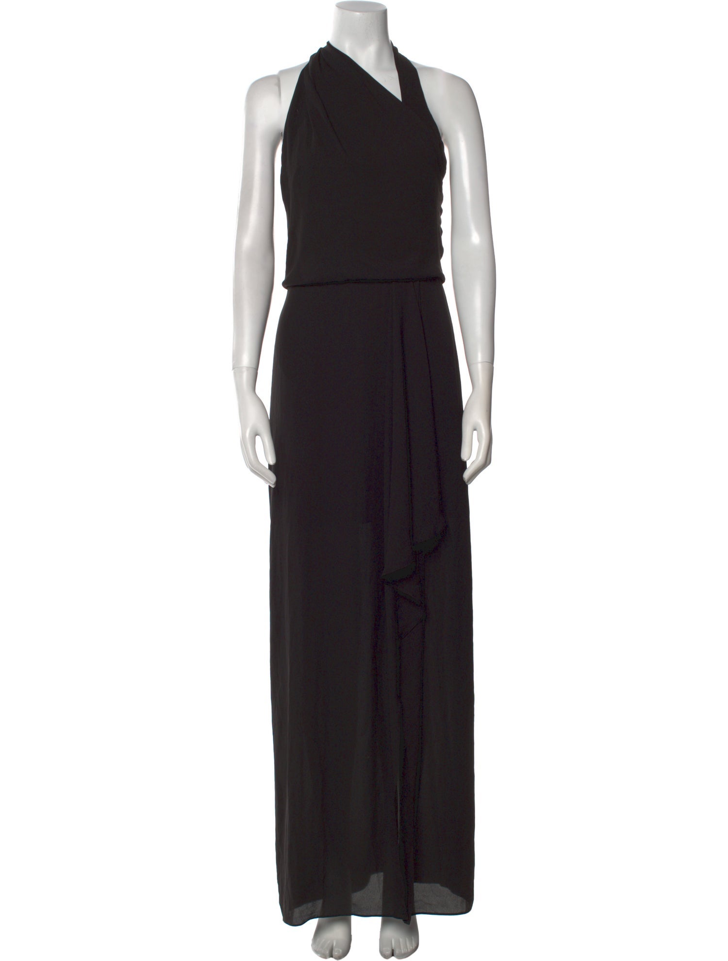 Halston Halterneck Long Dress