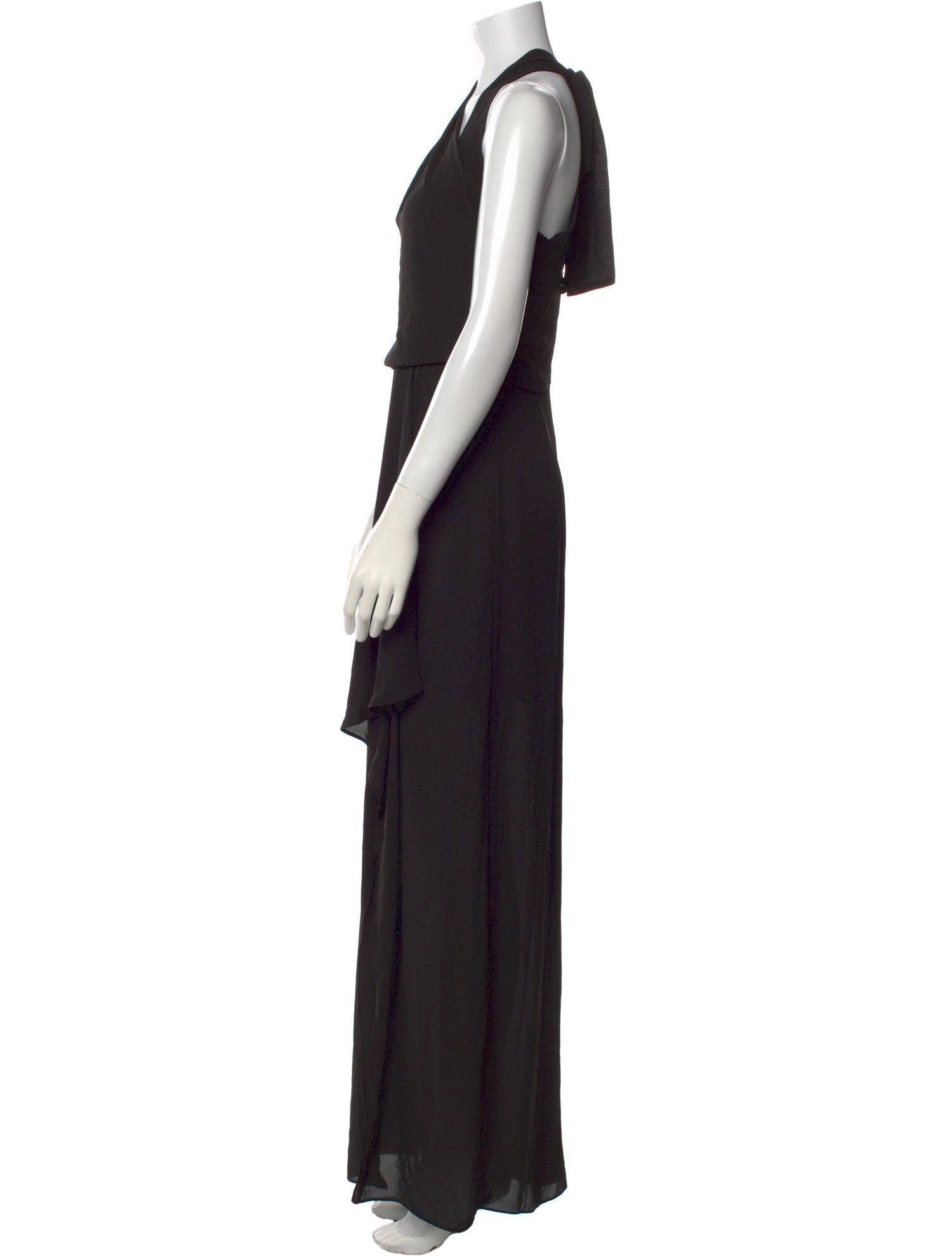 Halston Halterneck Long Dress