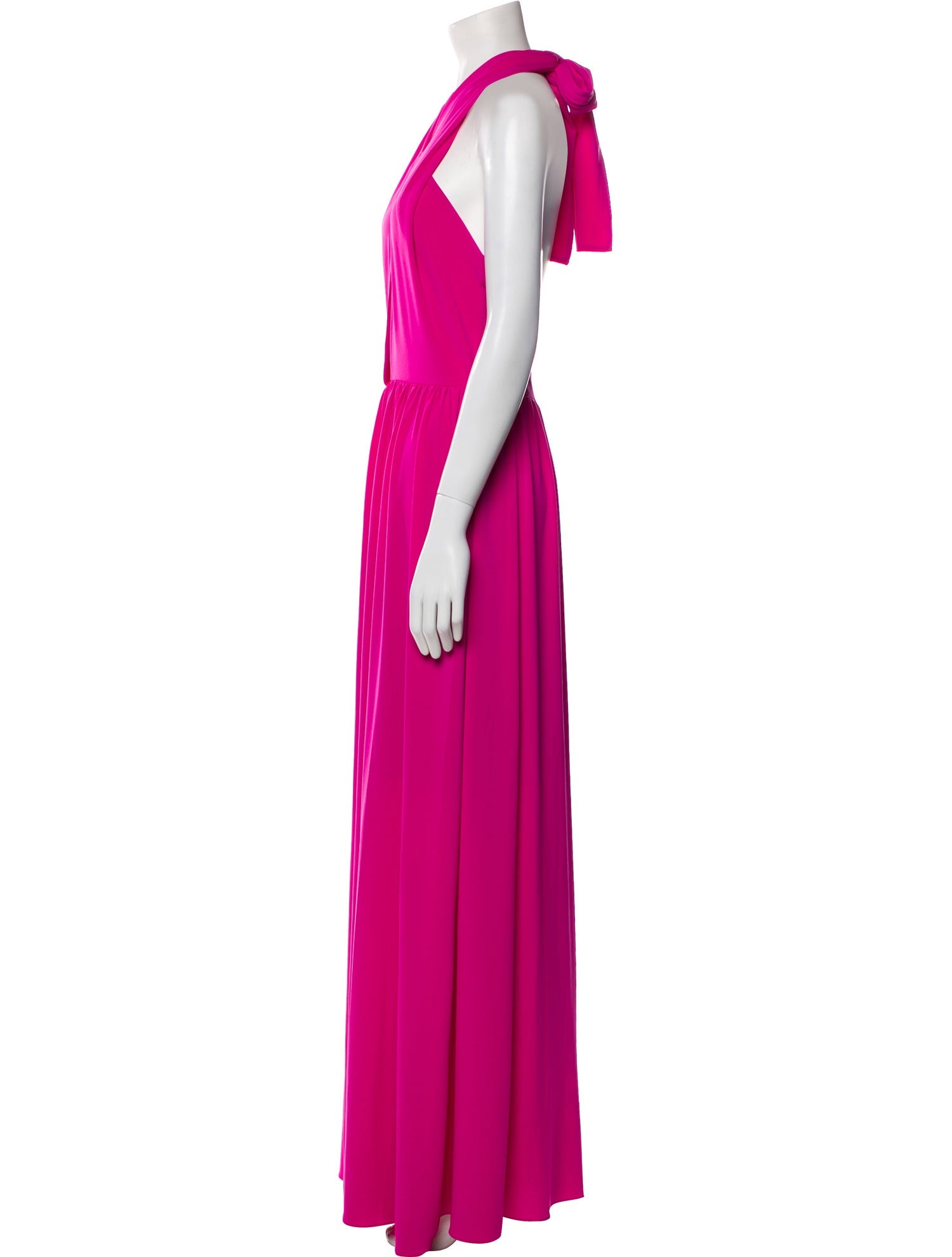 Halston Halterneck Long Dress w/ Tags