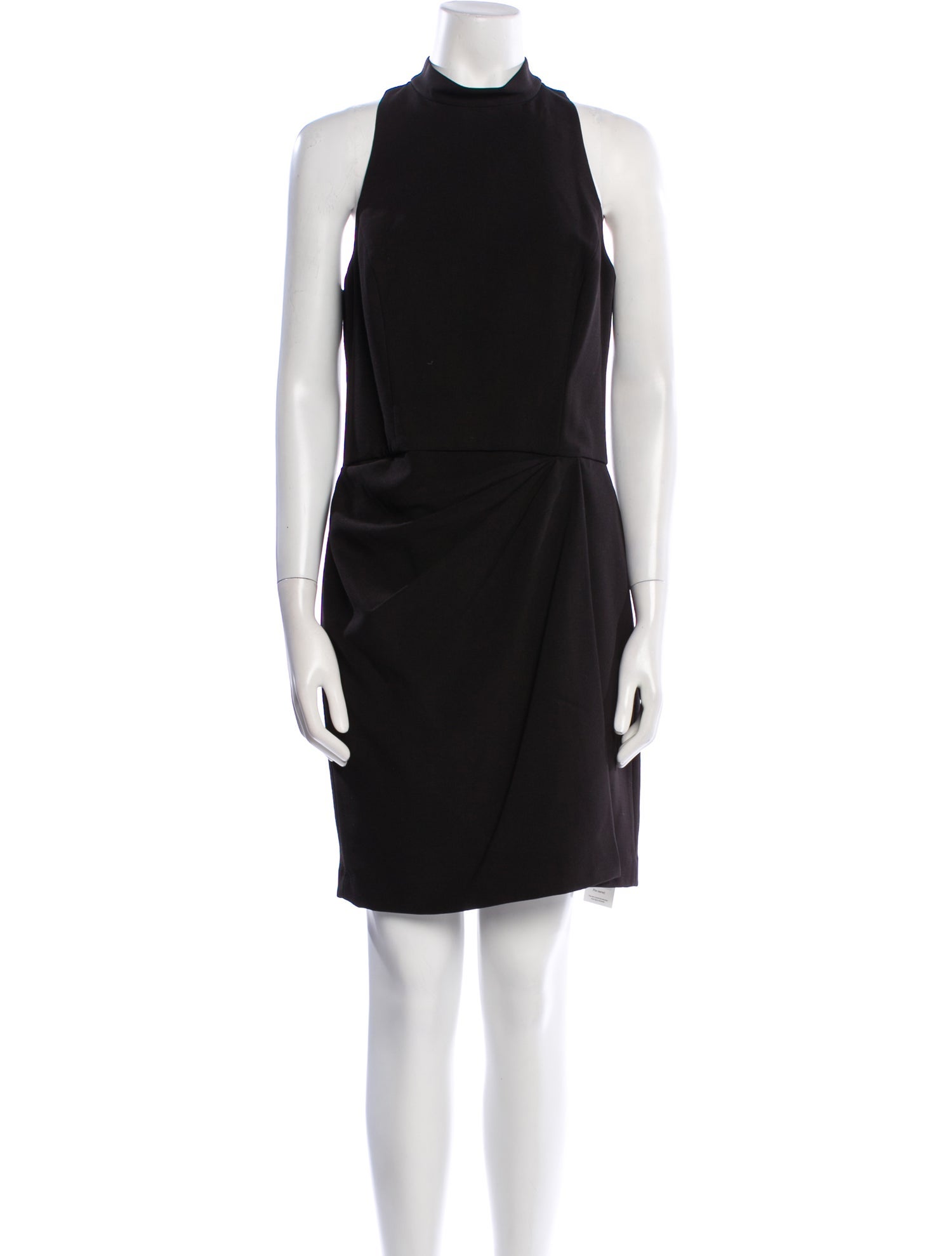 Halston Mock Neck Mini Dress w/ Tags