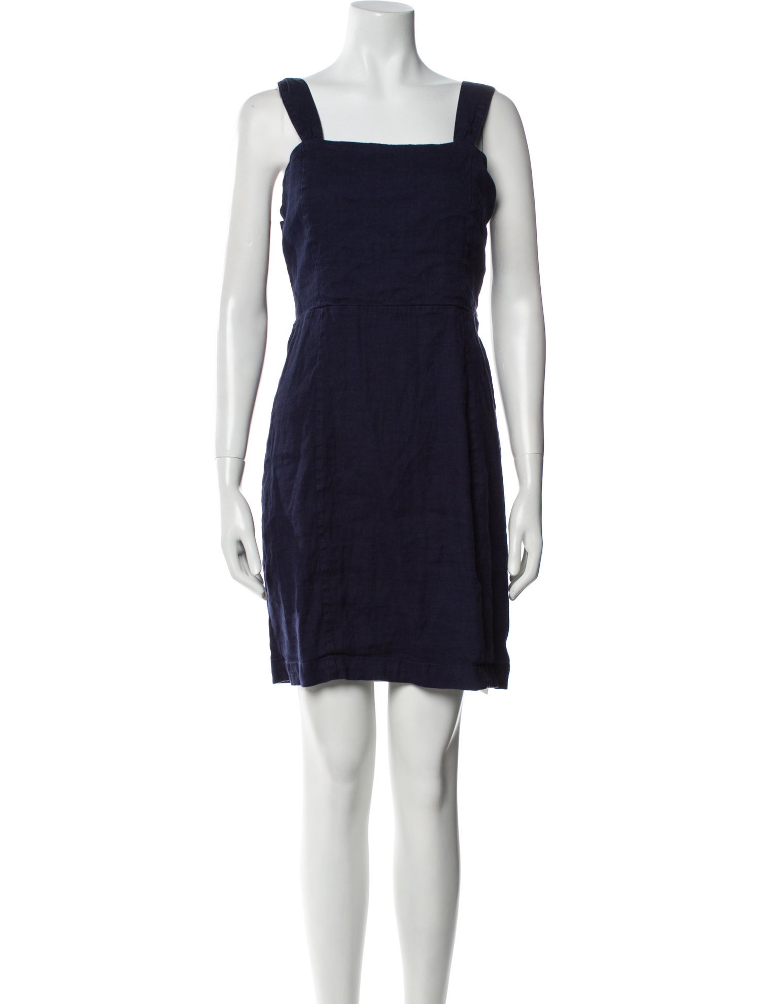 H by Halston Square Neckline Mini Dress